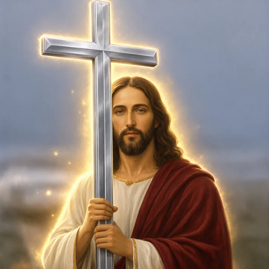 Jesus wif Cross